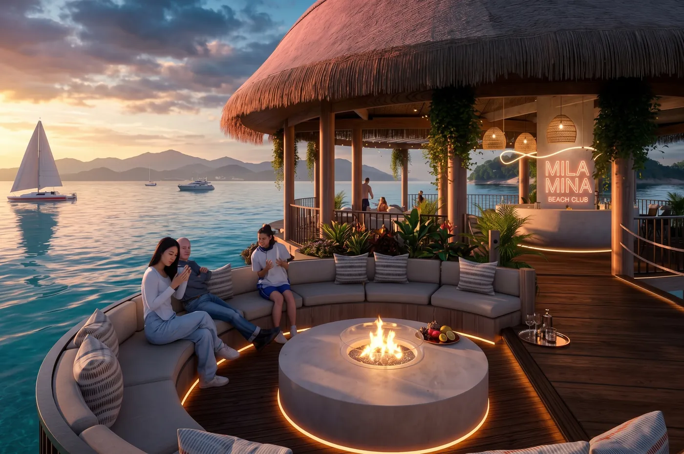 MilaMina — Beach club